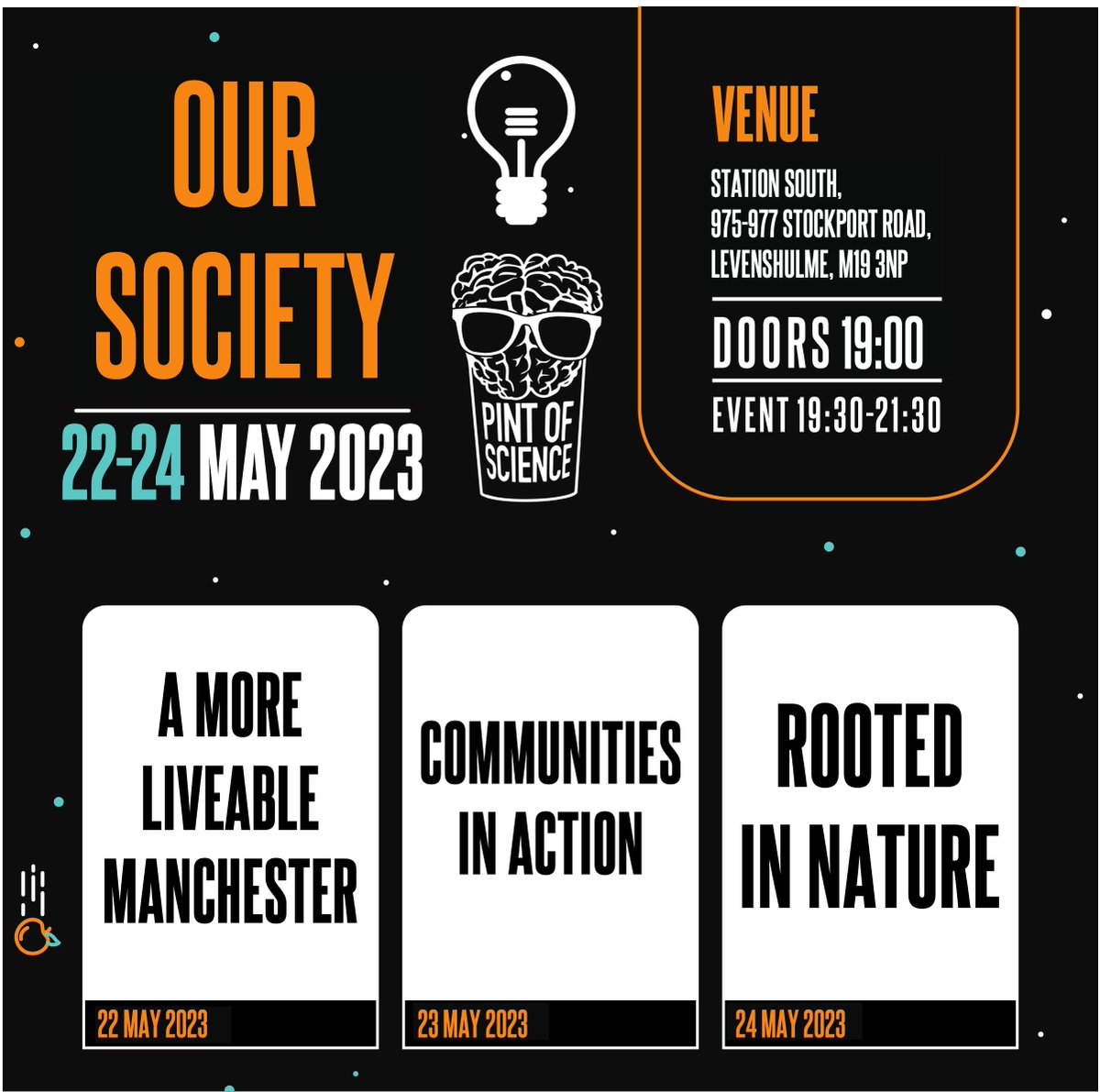 Natalie York (@nataliedlyork) on Twitter photo Excited to have been involved with organising the Our Society events for this year's <a href="/pintofscience/">Pint of Science UK</a> festival in Manchester. Tickets are now LIVE here: pintofscience.co.uk/events/manches… (+ Filter to Our Society). Hope to see some of you down at @stationsouth next month 🍻 #Pint23 Excited to have been involved with organising the Our Society events for this year's <a href="/pintofscience/">Pint of Science UK</a> festival in Manchester. Tickets are now LIVE here: pintofscience.co.uk/events/manches… (+ Filter to Our Society). Hope to see some of you down at @stationsouth next month 🍻 #Pint23