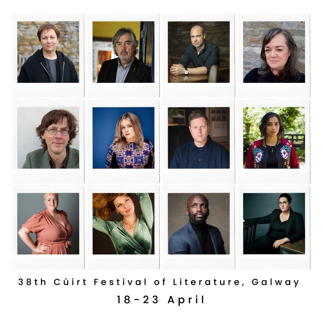 CuirtFestival's tweet photo. 🎉Now On!🎉
We are so excited to launch the 38th Cúirt Festival of Literature today!
 Join us from 18 - 23 April, as we bring readers and writers together in venues across Galway City for stories and conversation. Book online today at https://t.co/vT5t20Qky9  
#cuirt2023 https://t.co/YtOFERv1Xn