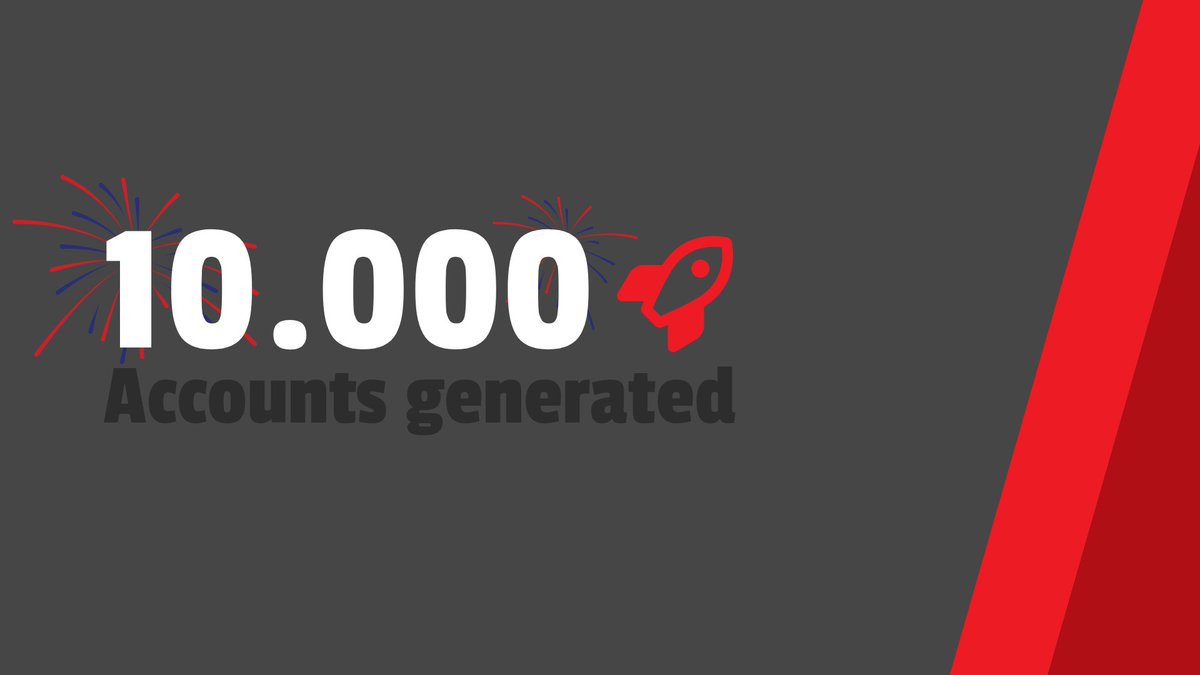Are you ready for 🌵? 

We just hit a milestone of 10,000 Nike accounts🥳 
Thanks to our managed proxy feature and our in-house solutions, our users can generate thousands of accounts without worrying about proxies and account quality🔥 

Tag a friend, ❤️ &amp; 🔁 and we may bless