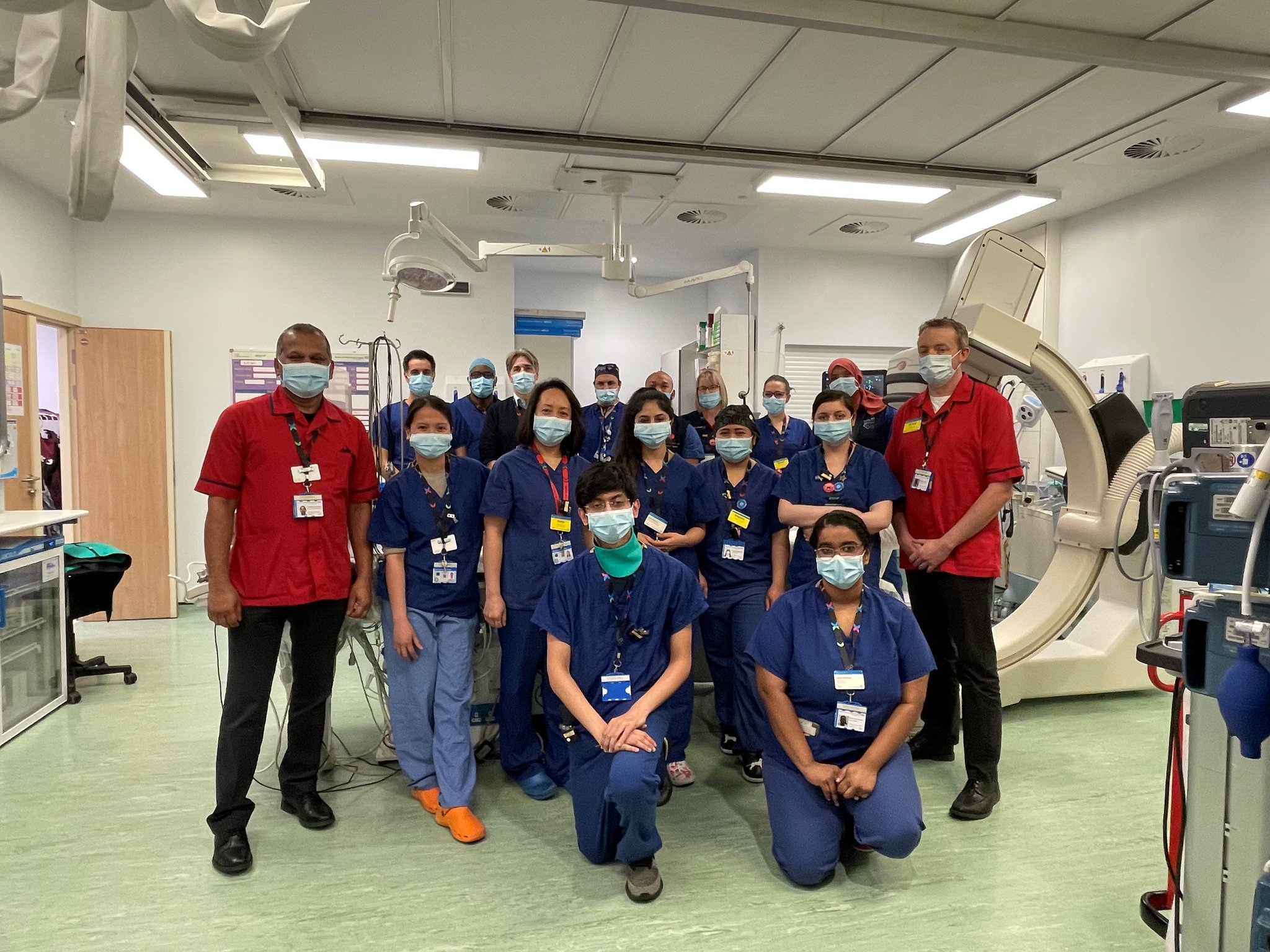 West Middlesex University Hospital on Twitter "This week our Cardiac Catheter Lab team were