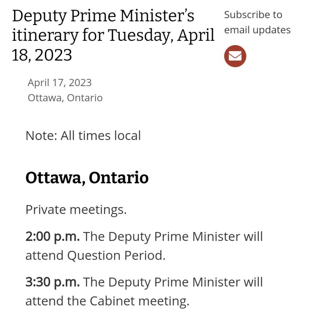 eyeonthe_cagovt's tweet image. It's Tuesday! The stars aligned, Canadians are distracted, so #PartTimePM &amp;amp; #OverpaidDeputyPM are both attending QP today!

Don't forget the Liberals must be held accountable for overspending, corruption, election interference, ethics violations &amp;amp; generally breaking democracy