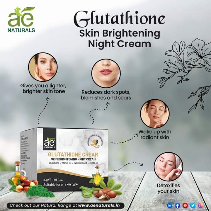 AE Naturals Glutathione Skin Brightening Night Cream!
#Aenaturals #AE #glutathionecream #nightcream #natural #FeelTheDifference #skincare #Glutathione #Skincream #Viral #Trending #Starship