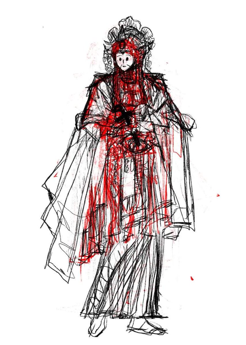 NenekHani's tweet photo. 👀guess who dat👀
Some rough sketches for nirnama 2. I really love the thicc guy, however i gotta remove the fishing pole and the fishtrap tho. Aww bye bye bubu. https://t.co/vKiZzVOxUd