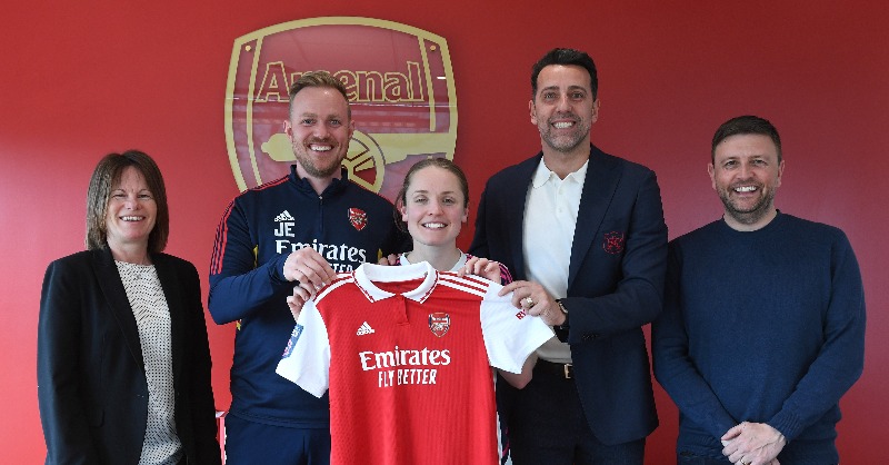 ArsenalWFC's tweet photo. Kim Little and The Arsenal
 
The story continues ✍️