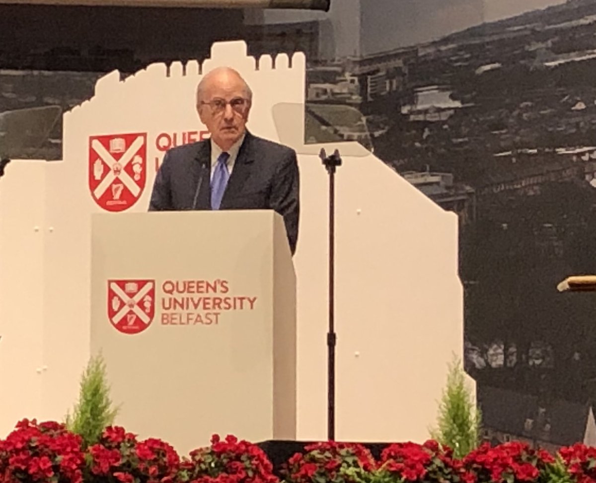 RLahnalampi's tweet photo. Humbled and proud that the role of #Finland’s late PM Harri Holkeri’s  and President Martti Ahtisaari’s role in supporting the #peace process and #GFA implementation @QUBelfast #Agreement25 has been acknowledged by so many incl Sen #GeorgeMitchell and @chhcalling #PeaceMediation https://t.co/nr5twOVUL5