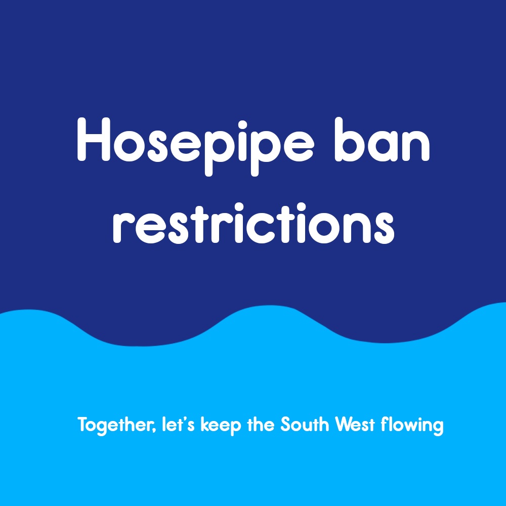 SouthWestWater's tweet photo. ❗ We're asking customers to reduce non-essential water usage across Devon from 25th April through a Temporary Use Ban, or hosepipe ban ❗

This is a necessary step to safeguard supplies following limited &amp; inconsistent rainfall over past months.

More ⤵️
https://t.co/mvN4SCpJ7O https://t.co/yHzW8ui8K1