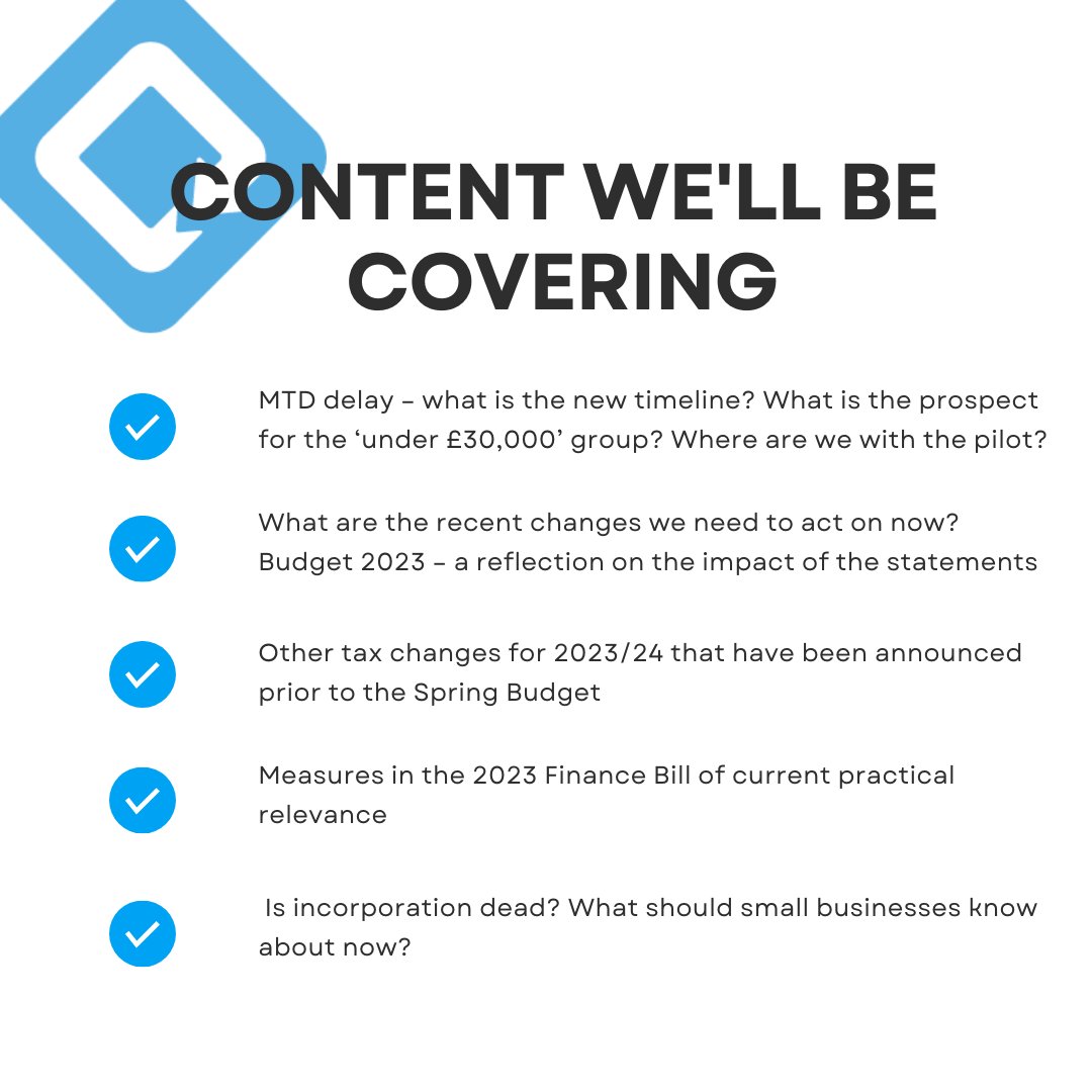 lclifecycle's tweet photo. We're delighted to once again have renowned tax speaker Rebecca Benneyworth join Lifecycle for a live webinar on topical tax issues on Monday 15th May 2023, 12pm – 1.30pm. sign up today: 

https://t.co/TA7kqikd0V

#Webinar #accountancy #Tax https://t.co/4mIaIi4pTN