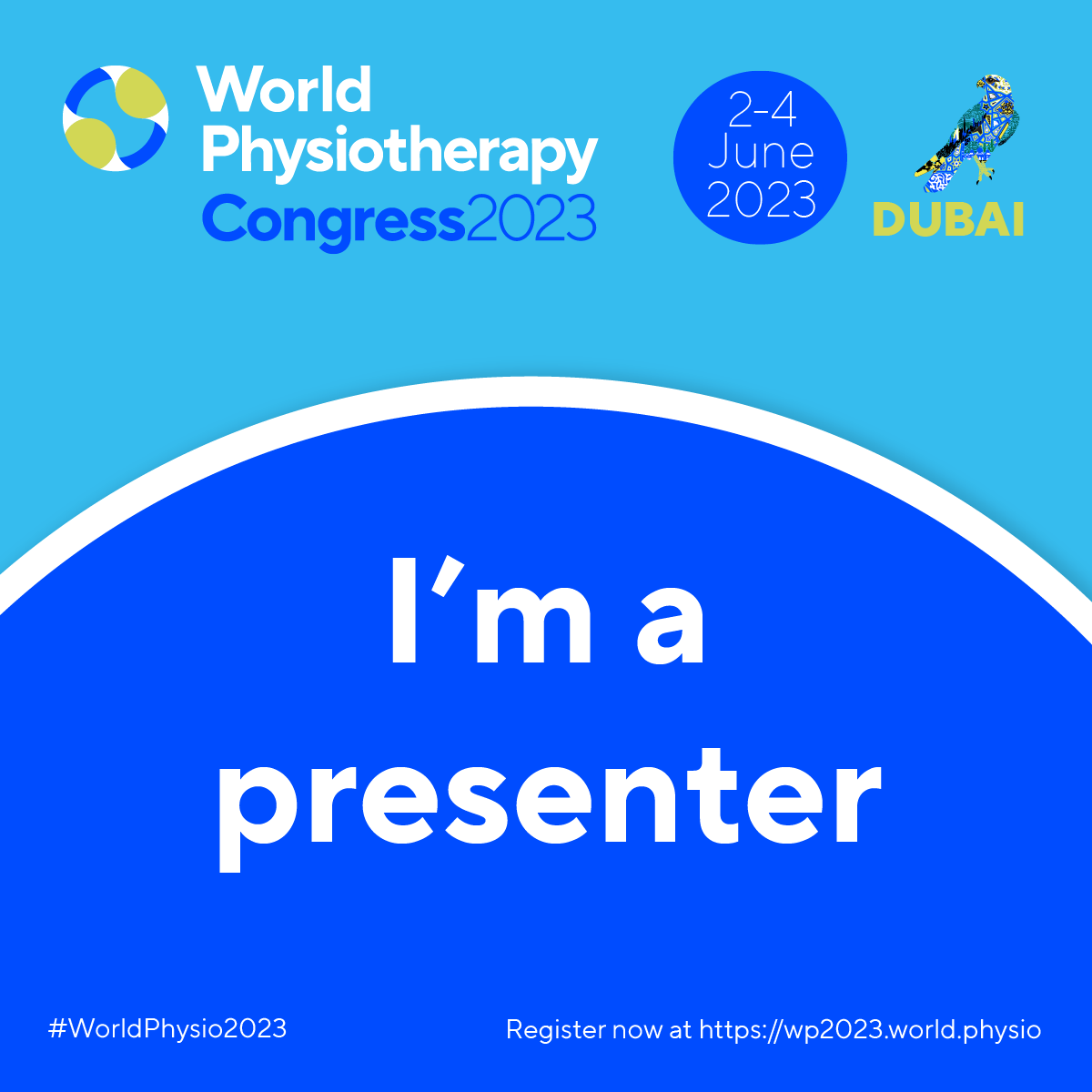 We know that presenting at an international congress will be a new experience for many of our presenters.

As such, we have compiled a package of resources, including tips, templates, and webinars for you to sign up for.

ow.ly/HiuR50NKMpI

#GlobalPT #WorldPhysio2023