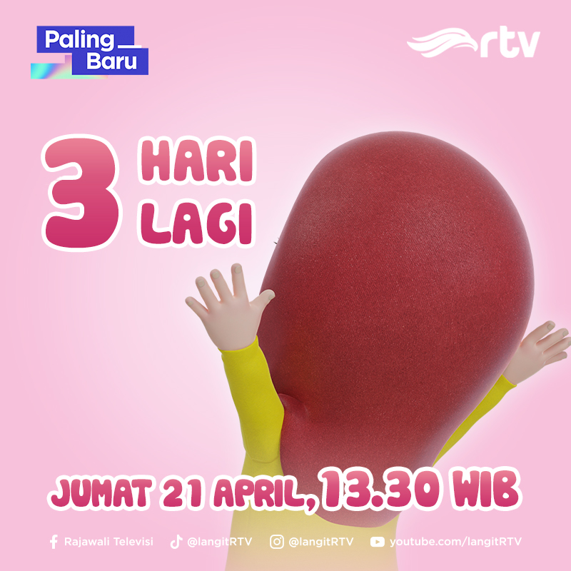 langitRTV's tweet image. Anak perempuan baik hati yang selalu bersikap lembut dan tentunya selalu memberikan contoh perilaku yang didasari dengan agama Islam, semakin dekat nih untuk nonton episode perdana RARRA. Nantikan 3 HARI LAGI akan tayang hanya di RTV makin cakep

#rtvdigital #rarra #programbaru