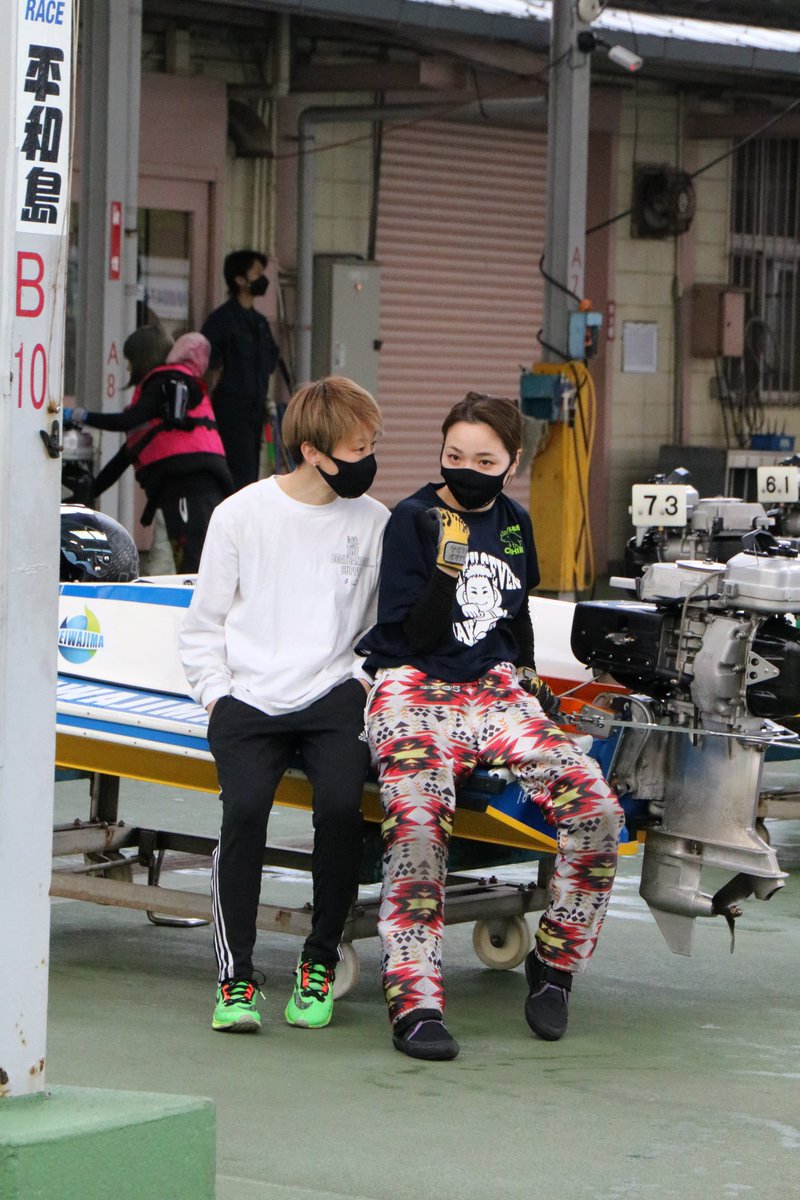 平和島ボート、藤原菜希選手と大山千広選手は準優勝戦10Rで対戦します。