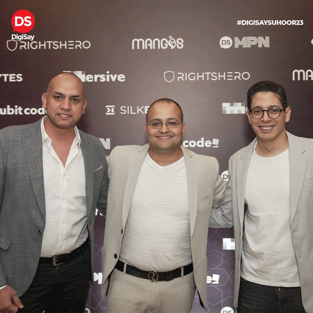 " العمل الجماعي هو دايماً السر وراء النجاح" … وأسرة DigiSay دايماً مستمرين في تحقيق النجاح.

"صور من سحور الشركة وحضور فريق العمل "

 #Digisay #DigiSaySuhoor23 #Gathering