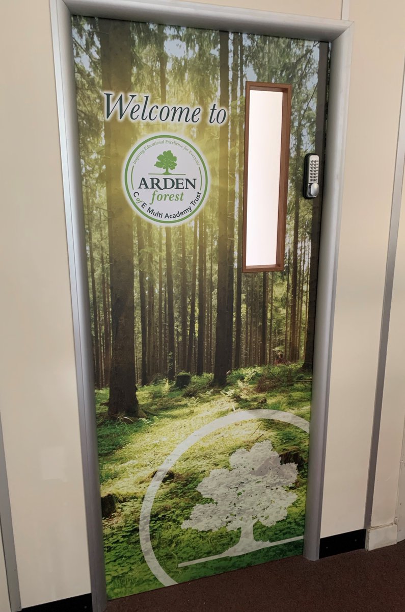 KickstartSigns's tweet photo. A warm summer term welcome awaits you at @AFCoE_MAT with our recently designed and installed door wrap.  https://t.co/DI4IUxVRl0 
#alcester #warwickshire #schoolsigns #signsandgraphics #signs #signage #stratforduponavon https://t.co/pcVW4R8WZN