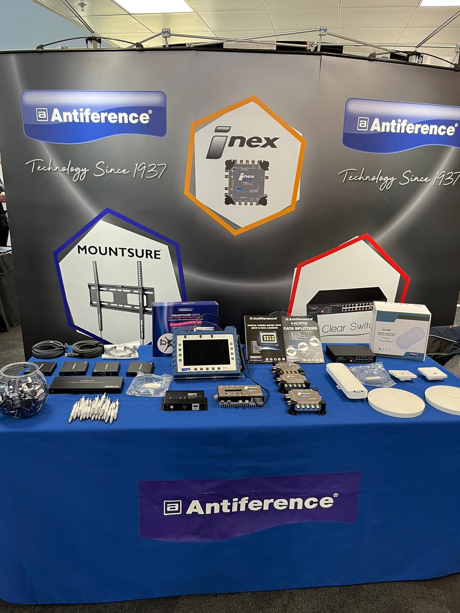 antiference's tweet photo. We are over at the @CEDIA Tech Summit in #london at the @TheBDC showcasing our latest products and developments.
This is a great opportunity to meet customers and industry peers, if you are visiting the event be sure to come along and say Hi 👋 to Dan & Matt.
#eventshow #CEDIA https://t.co/hj8iYtzaoC