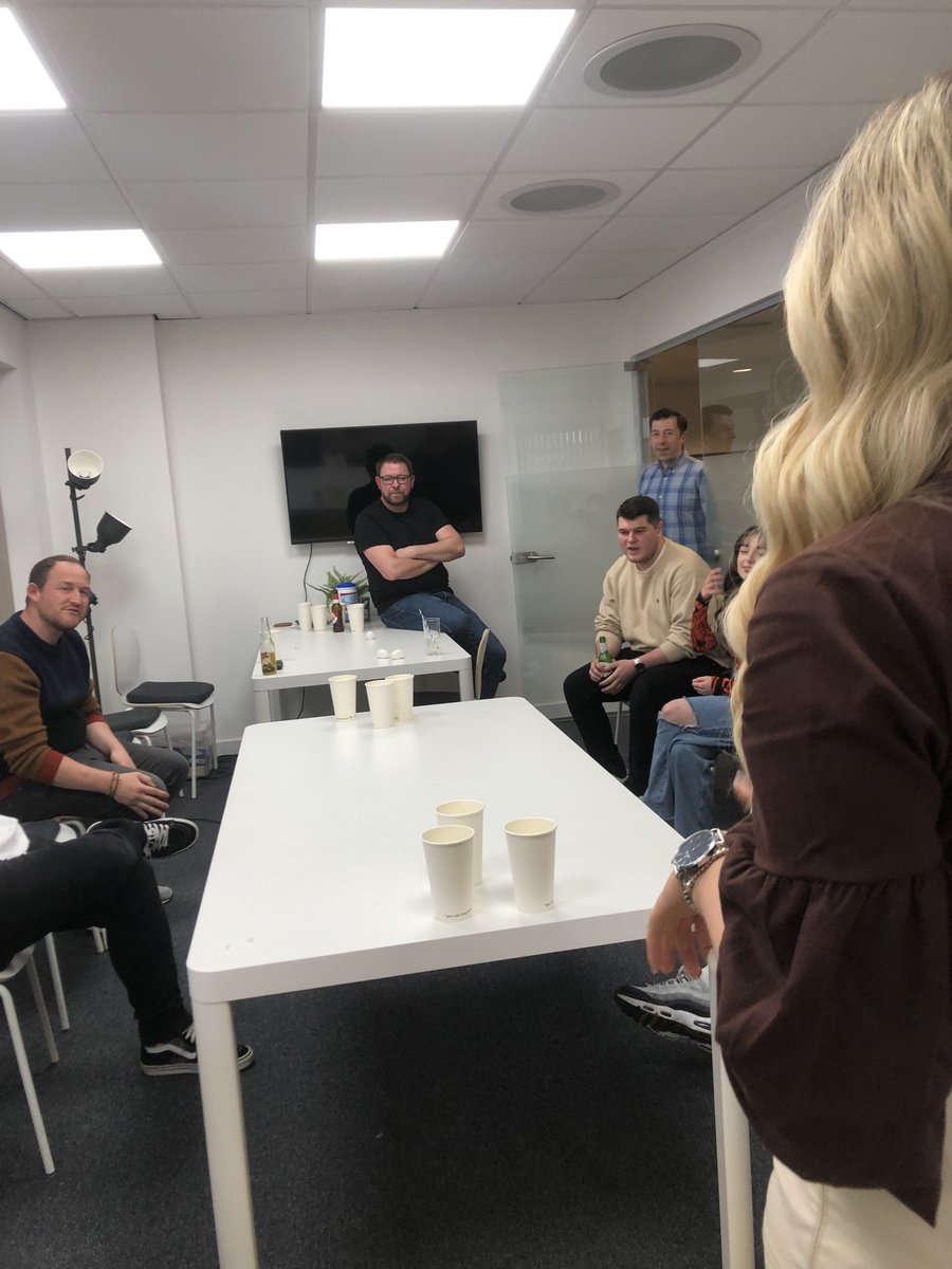 GlassDigitalLTD's tweet photo. Last Friday we had a proper Newcastle send-off for @JenMac018, our Head of Marketing🥂🎊   

Jen has been with us for 5 years and has done so many wonderful things for the company! We're so sad to see her go but wish her the best of luck on her next adventure💪🏼🍀  #AgencyLife https://t.co/lXLeHs7U7D