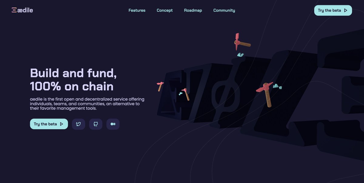 Today is a "brand" new day for #aedileIC :

aedile.io is NOW LIVE ! 🎉

Discover our new design, our journey and our vision for the future ! 👉 bit.ly/BrandingAedile

<a href="/EsensConsulting/">ESENS</a> <a href="/dfinity/">DFINITY Foundation</a> #dApp #blockchain #web3 #dfinity #icp #projectmanagement #launch