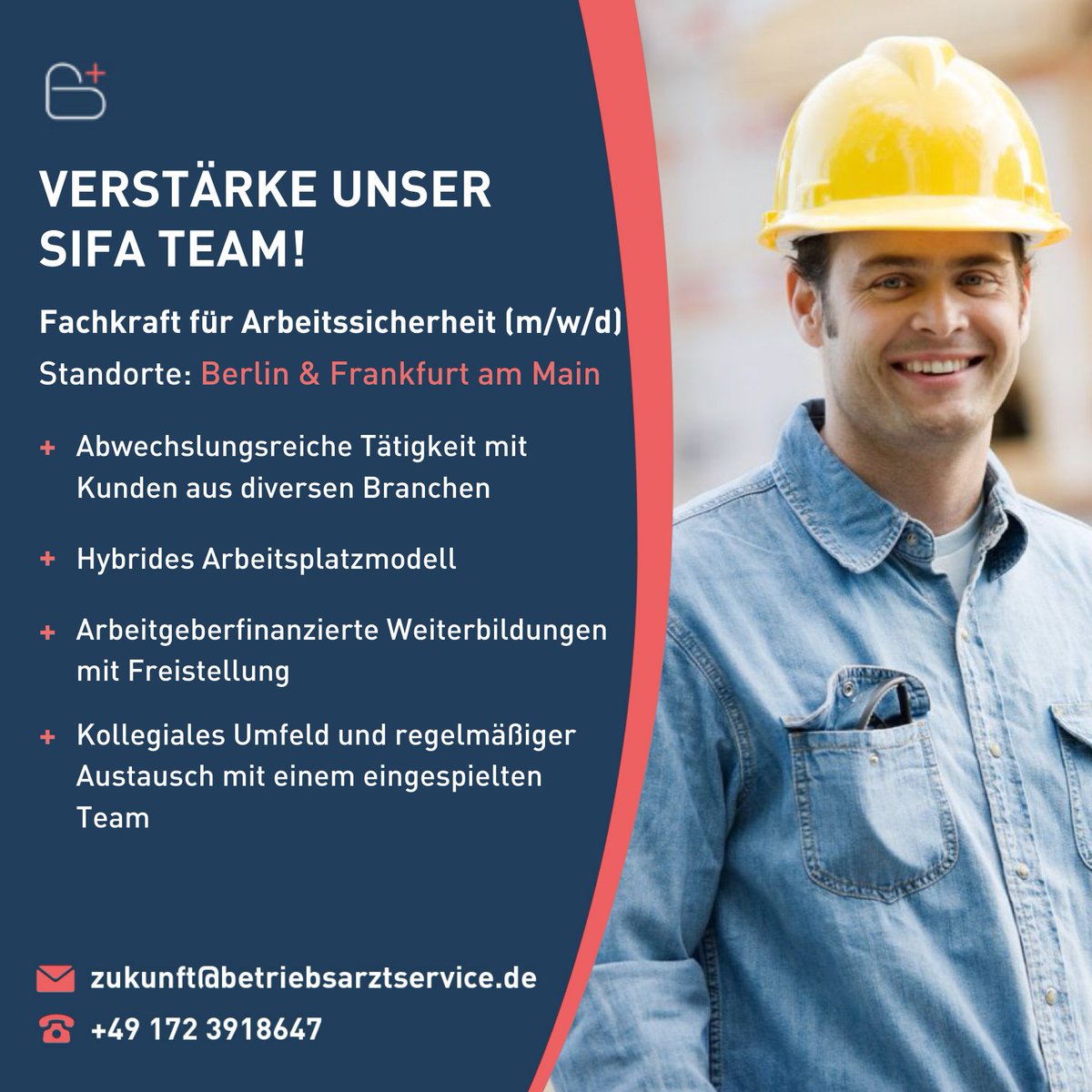 Wir suchen nach engagierten Fachkräften für Arbeitssicherheit für unsere Standorte in #Berlin und #Frankfurt am Main. Mehr Infos hier: …arztserviceholdinggmbh.teamtailor.com/#jobs #Stellenangebot #Karriere #Jobs #Arbeitssicherheit #Arbeitsschutz #OffeneStellen