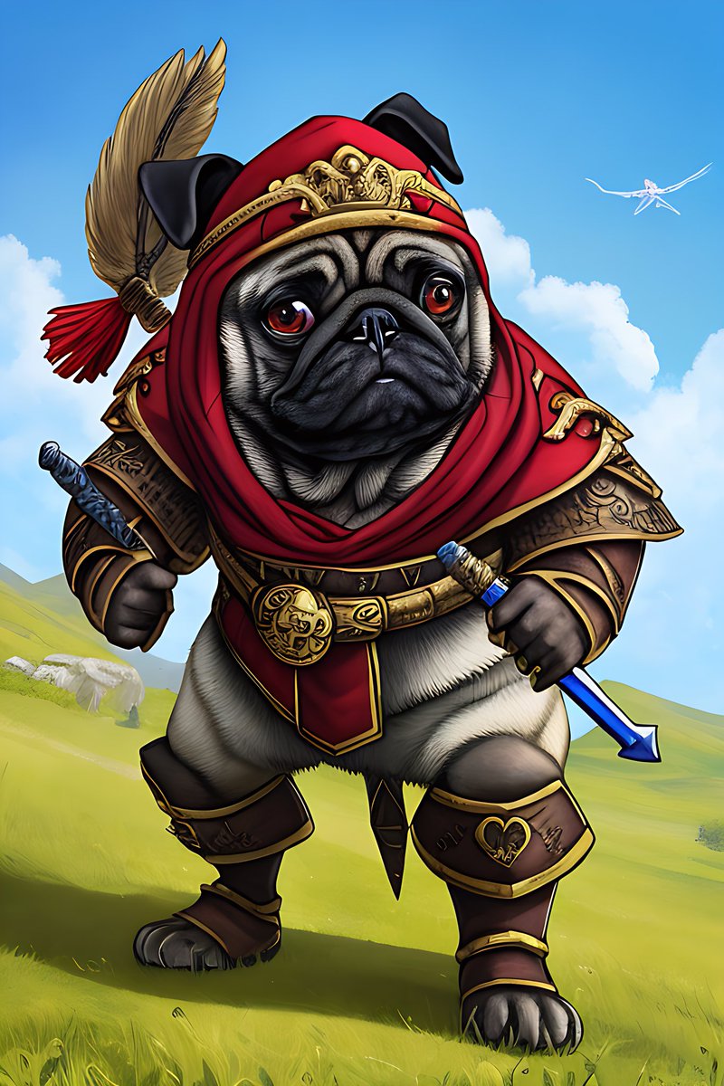 Habibi the Pug 🐾🐾 tweet media