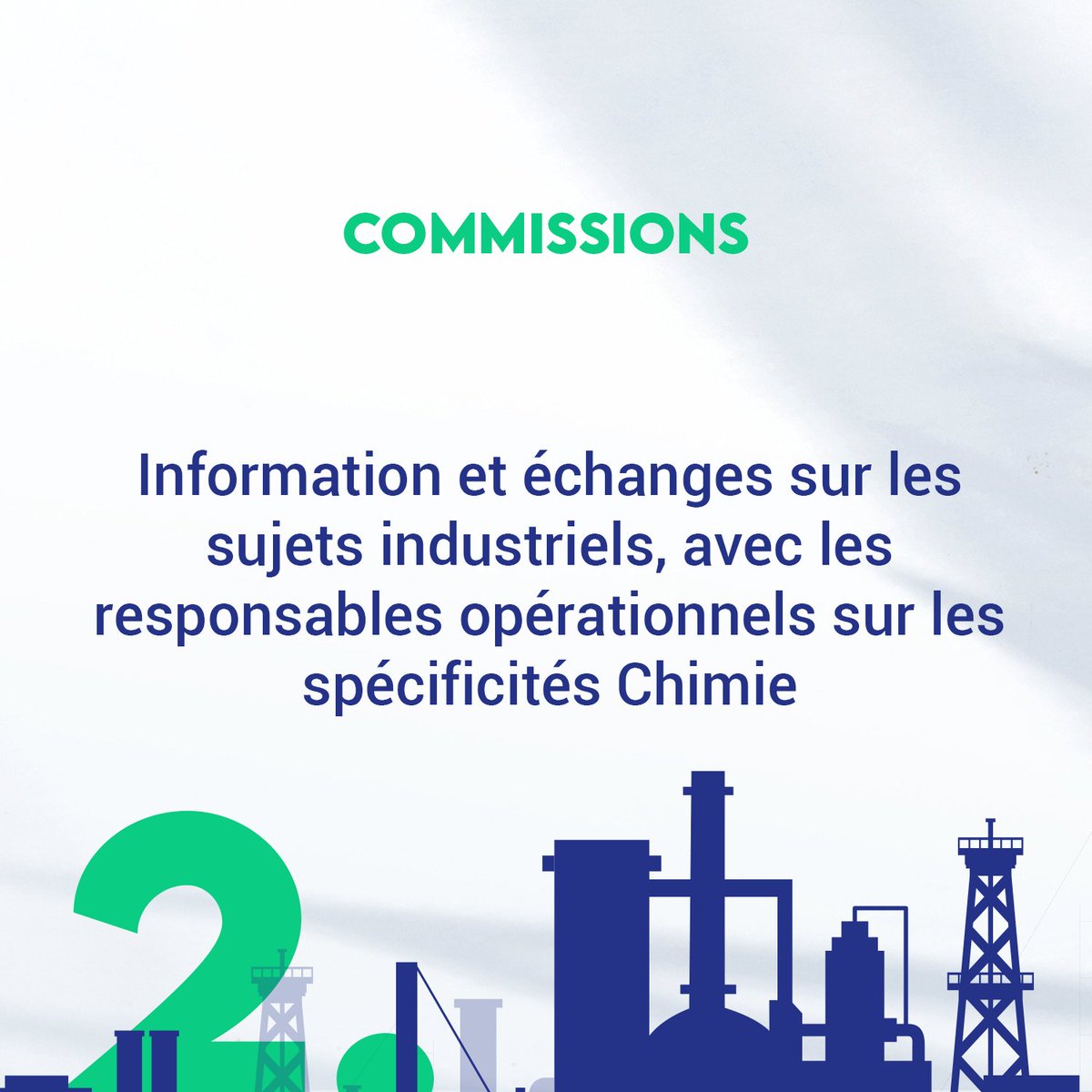 chimie_aura's tweet photo. Le pôle informe et répond aux préoccupations des entreprises sur les sujets environnement, sécurité, transport, énergie, et organise le partage de bonnes pratiques et REX.
Des commissions réunissent les responsables opérationnels des entreprises sur des sujets spécifiques. 
🖊️2/2 https://t.co/KTyLf58Mrr