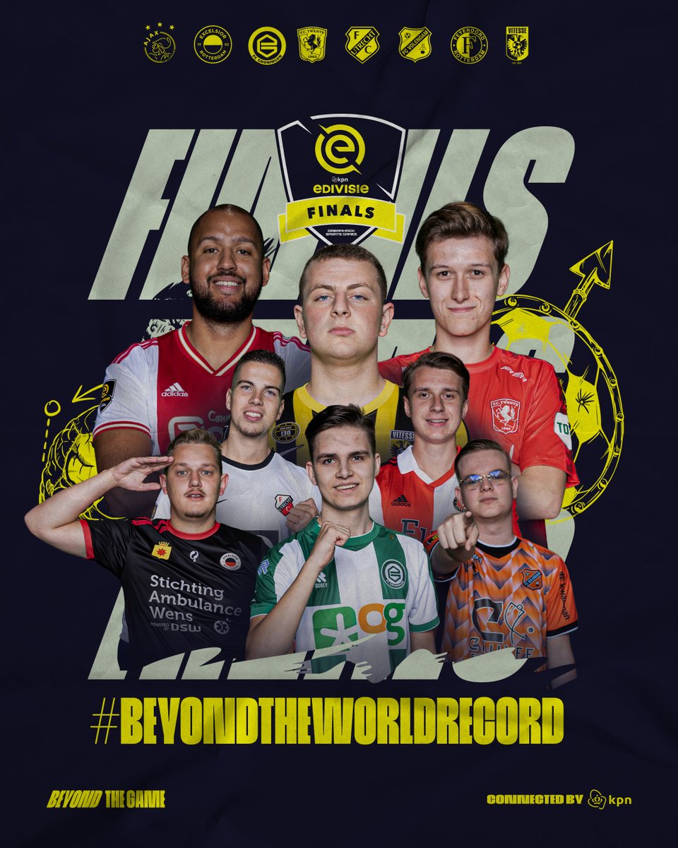 Onze 𝗲𝗦𝗽𝗼𝗿𝘁𝗲𝗿𝘀 zijn er ook bij! 😉

🏆 𝐊𝐏𝐍 𝐞𝐃𝐢𝐯𝐢𝐬𝐢𝐞 𝐅𝐢𝐧𝐚𝐥𝐬
📍Jaarbeurs (Utrecht) 
📆 Zaterdag 6 mei
🎫 edivisie.nl/finals 

#eDivisie #SCCambuureSports