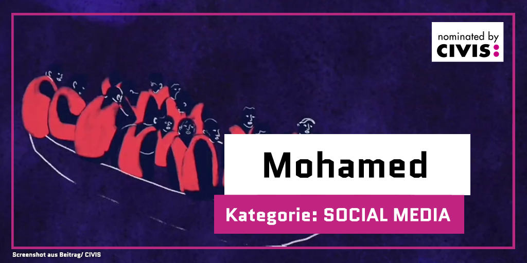 Der Beitrag „Mohamed“ von Katz Laszlo and Mohamed Bah ist nominiert in der Kategorie CIVIS VIDEO | SOCIAL MEDIA Formate.
(The Europeans, Are We Europe)
<a href="/EuropeansPod/">The Europeans</a> <a href="/AreWeEurope/">Are We Europe</a> <a href="/kzlvh/">Katz Laszlo</a> <a href="/MrNiceGuy_224/">Mohamed Bah</a> #civis2023
➡️civismedia.eu/medienpreis/me…