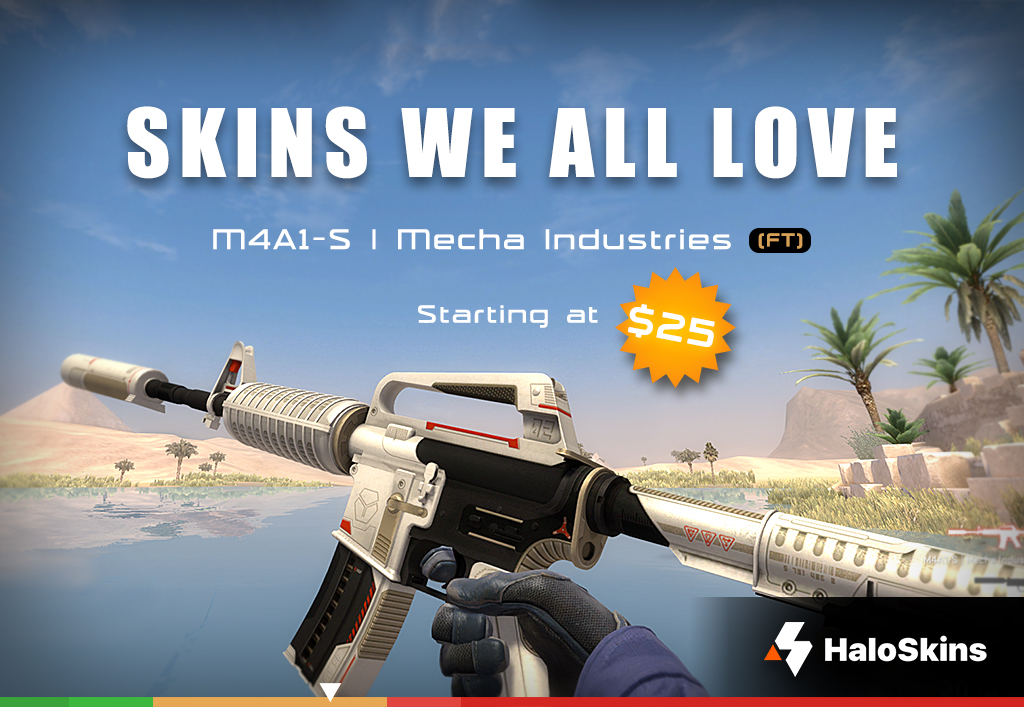 Hey Taco Tuesday!!! 🇲🇽
Picked out four popular M4A1-S skins priced ~$25
Bet you haven’t collected them all?
Show us a shot if you got 2 or more😍
Follow+RT to win a M4A1-S | VariCamo (FN) IN 3 days
#CSGOGiveaway #csgoskins #csgofreeskins #CSGO #gaming #Source2 #CSGO2