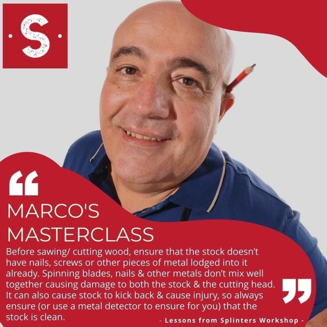 SplintersSA's tweet image. 🧰 Tips from #SplintersWorkshopSA’s very own in-house tool maestro, Marco!! 🧰

🧰 Learn more about us here: splintersworkshop.co.za

🧰 Follow us for more tips from our maverick!

#MarcosMasterclass #DIY #Jozi #MakeIt #Hobbyists #TeamBuilding #Tools #TipsFromMarco #Workshop #JHB