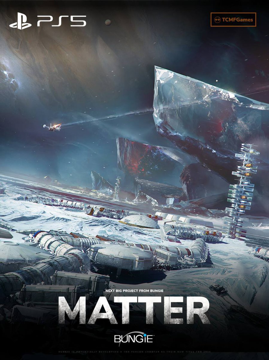 Bungie's next project:

- The title is for PlayStation 5.

- The game is from a third person perspective according to the job listings.

The game is being developed on the Bungie Engine.

Game codename: Matter