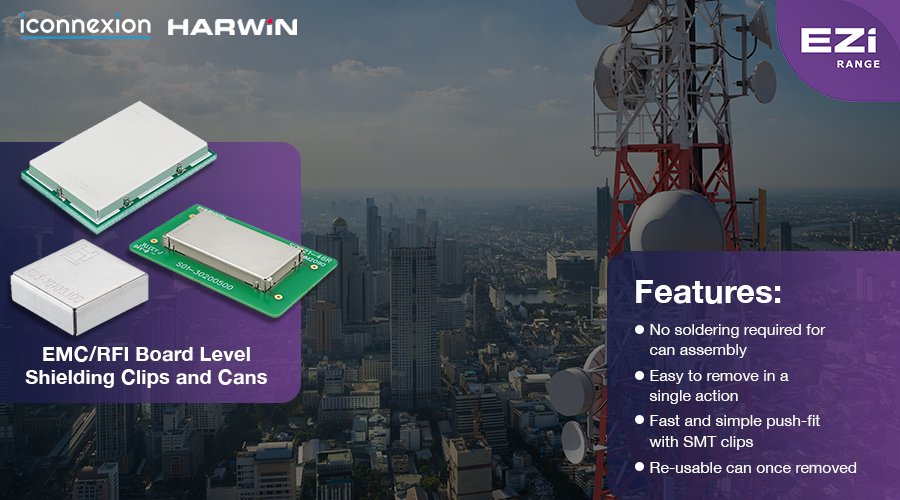 iConnexion_Asia's tweet photo. The Shield Can and Clip range from Harwin is based on the concept of fast assembly and component protection.
Read more:
https://t.co/Mz626jGLhv
#Harwin #iConnexion #ShieldCan #Clip #fastassembly #SMT #costeffective #EMI https://t.co/rB5pylnmR5