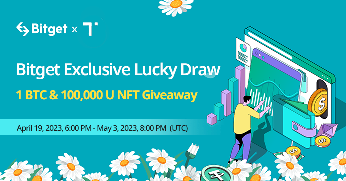 bitget's tweet photo. 🔥 Join and win 1 BTC + 5 NFTs worth 100,000 USDT!  

📣 We have partnered with @thistlecapital to bring you a special giveaway:
⏰ Event lasts until May 3, 8 PM (UTC)

👉Join now and complete tasks: https://t.co/uQ3M0fIIuE https://t.co/NaiNyrjPf3