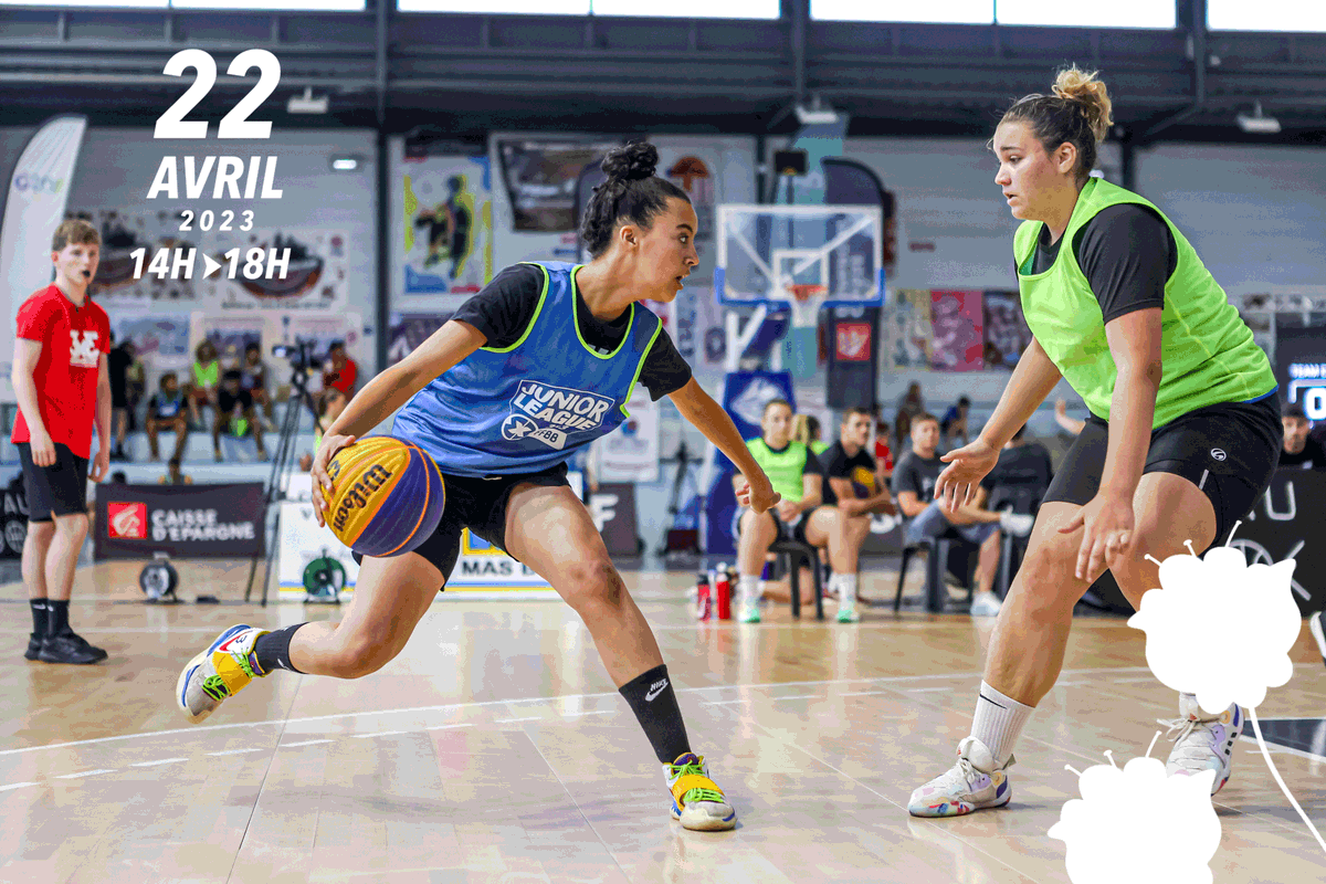Samedi 22 Avril / Gymnase des Anglais
Dans le cadre de la fête du printemps : 
➡ 15h : Tournois de basket / <a href="/EBPauNE/">Elan Béarnais Pau Nord-Est</a> 
➡ 2 tournois mixtes 3x3 de basket :
 13 – 15 ans
+ de 16 ans

➡ Inscription sur place dès 14h : vient avec ton équipe ou seul(e) pour la constituer !