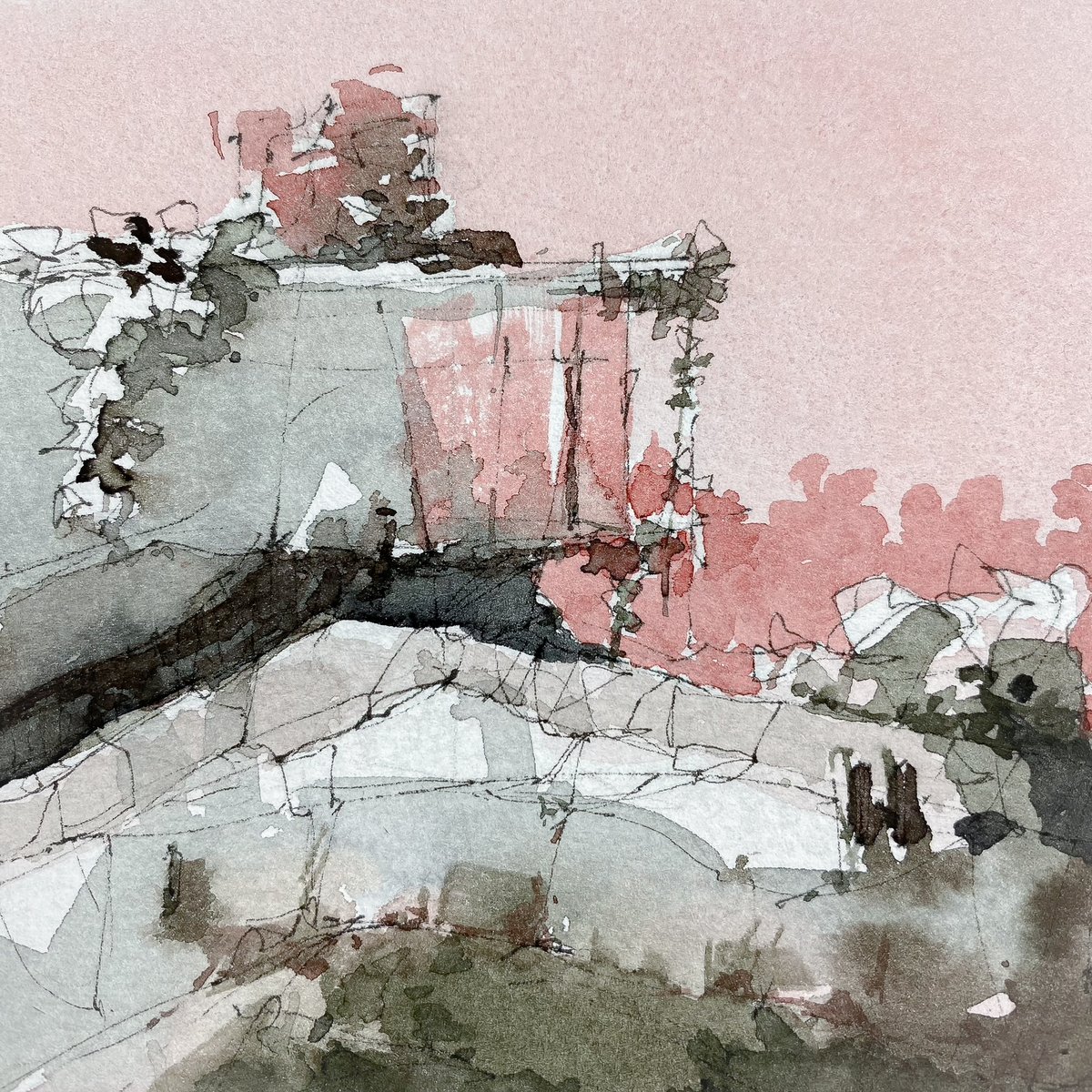 art_emko's tweet photo. Watercolor sketchjj of architectural concept #watercolor #watercolorpainting #sketch #sketching #archsketch #archdaily #watercolorsketch #archsketching #watercolour #archconcept #concept https://t.co/QqO3F4y1z7