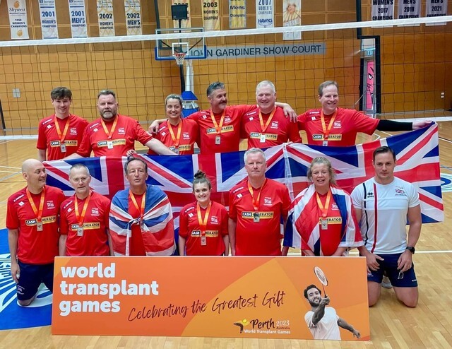 Sports Therapists (@thesstofficial) on Twitter photo It's silver medals for the volleyball <a href="/gbtxteam/">GB Transplant Team</a> at the #WTG2023 🥈🥈🥈
Congratulations to all players and to #SST Member <a href="/Thomas_Hames/">Thomas Hames</a> who has been supporting them with his therapy skills 👏
<a href="/WTGF1/">WTGF</a> <a href="/donatelifeUK/">Transplant Sport</a> @TransplantSport It's silver medals for the volleyball <a href="/gbtxteam/">GB Transplant Team</a> at the #WTG2023 🥈🥈🥈
Congratulations to all players and to #SST Member <a href="/Thomas_Hames/">Thomas Hames</a> who has been supporting them with his therapy skills 👏
<a href="/WTGF1/">WTGF</a> <a href="/donatelifeUK/">Transplant Sport</a> @TransplantSport