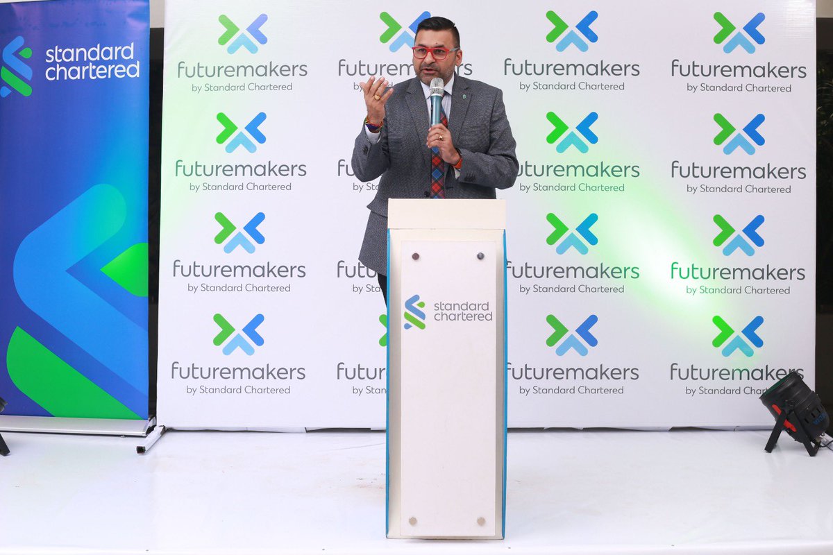 shillahshan's tweet image. We are looking at empowering 500 adolescent girls with skills 

Mr Sanjay Rughani CEO @StanChartUGA 
#YouthToWorkUg | #SCFutureMaking