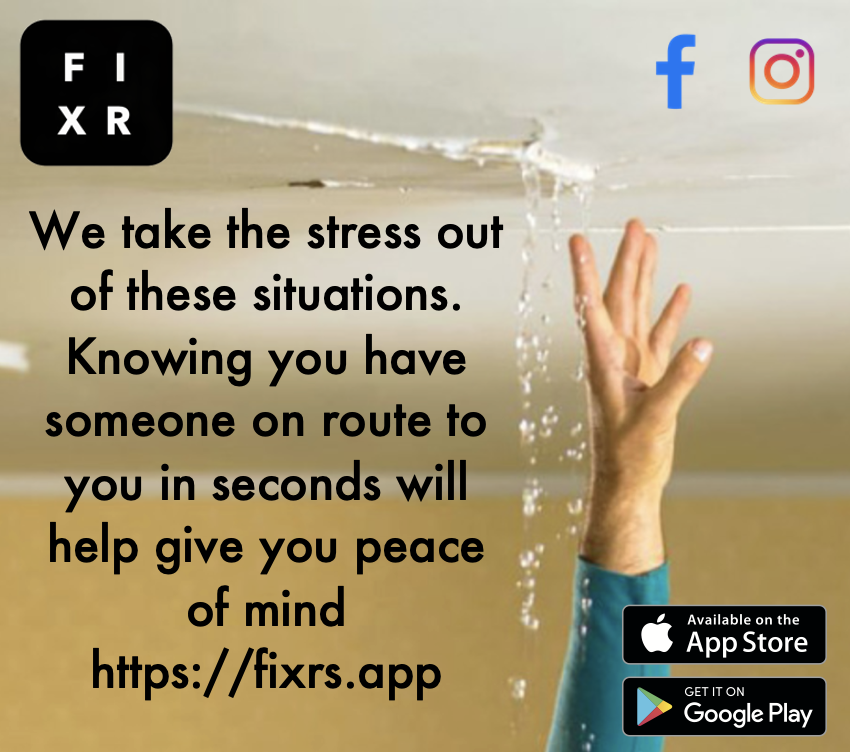 Home maintenance emergencies all cause unwanted stresses. By using the Fixr app you can be sure that a Fixr is on route within seconds. Order a taxi using an app, order food using an app well now you can order tradesmen in the same way. fixrs.app