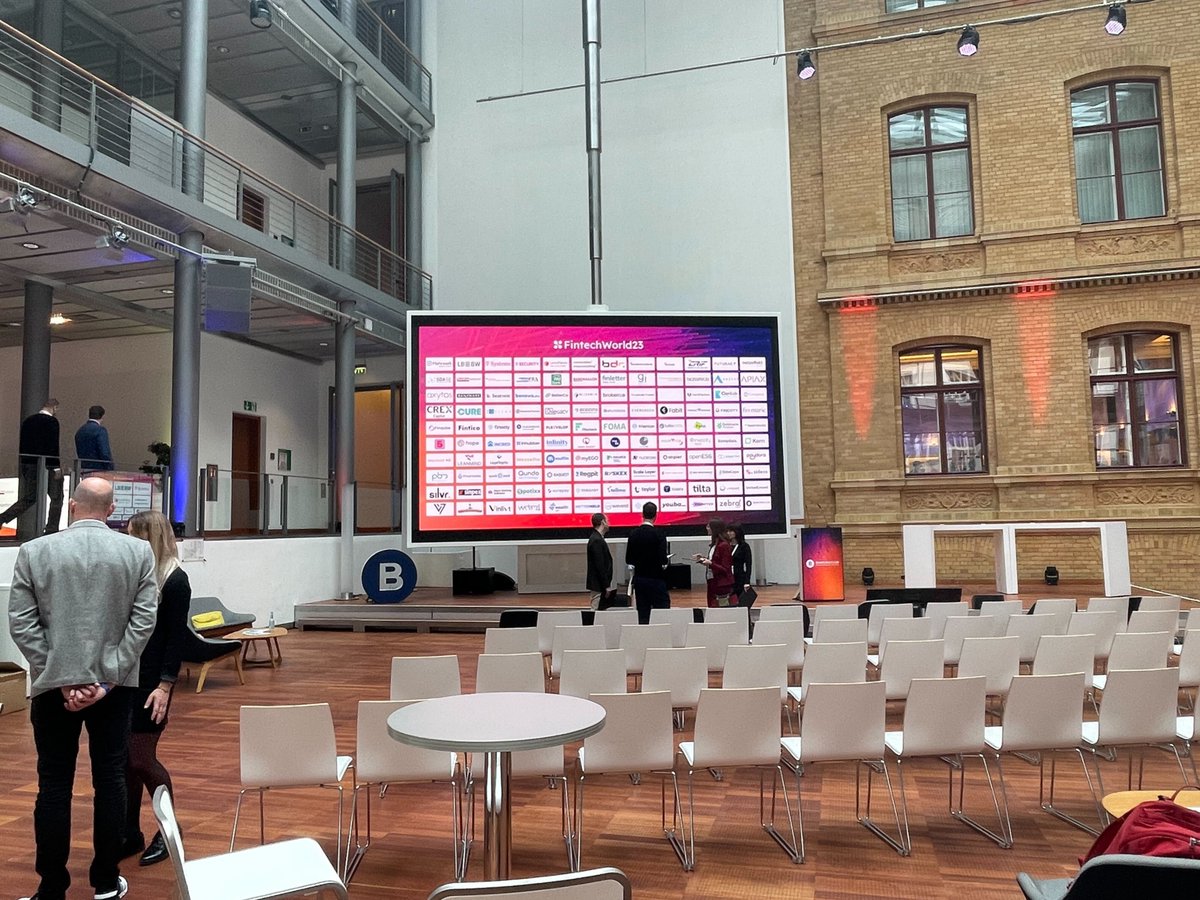 We're gearing up for the FintechWorld23 in #Berlin. Two days full of exciting conversations around the biggest opportunities and the most pressing challenges of the financial industry. Meet us at our event booth to learn more about our approach to digital lending. #fintech