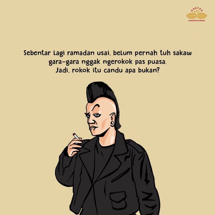 Siapa itu yg suka bilang rokok itu candu?

Nyatanya perokok ya kuat” aja tu puasa😜

#komunitaskretek
#perokoksantun