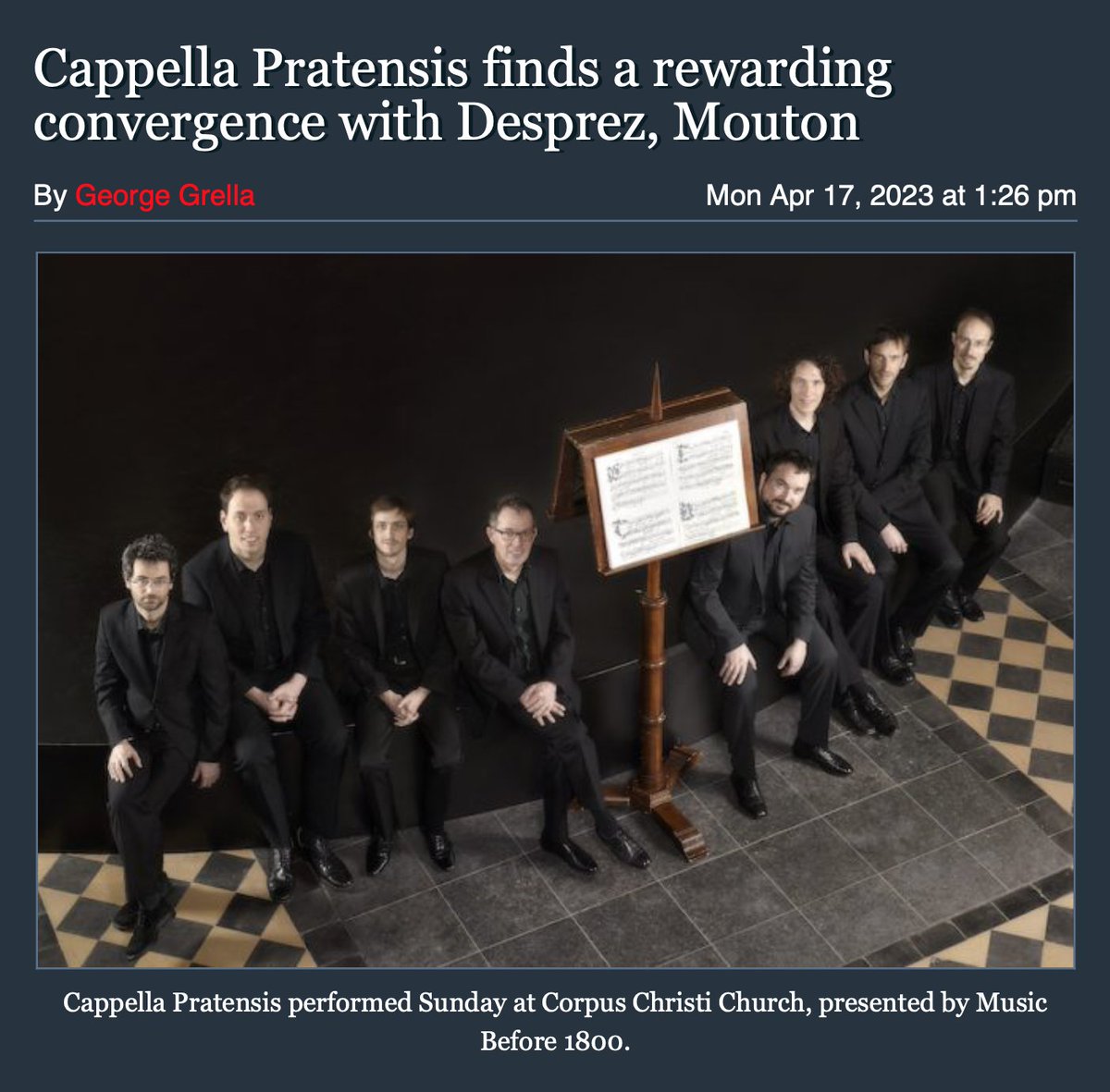 Music Before 1800 tweet media