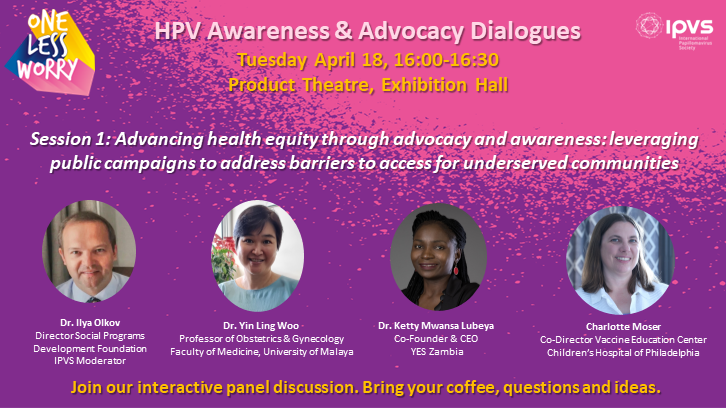 AskAboutHPV's tweet image. #IPVC2023 #HPV #HPVAwareness #OneLessWorry