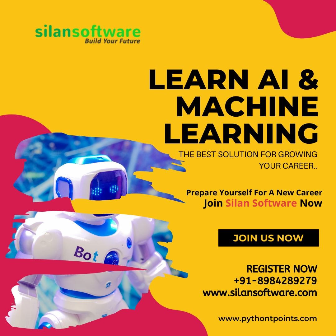 SilanSoftware's tweet photo. Learn Artificial Intelligence & Machine Learning with us to boost your knowledge in AI..
Start learning from today..
#python #Pythoncourses #pythontraining #pythontrainingcourse #datascience #careers #careercourses #educational #AI #artificialintelligence #aicourse #mlcourse https://t.co/uy3xwqtMay