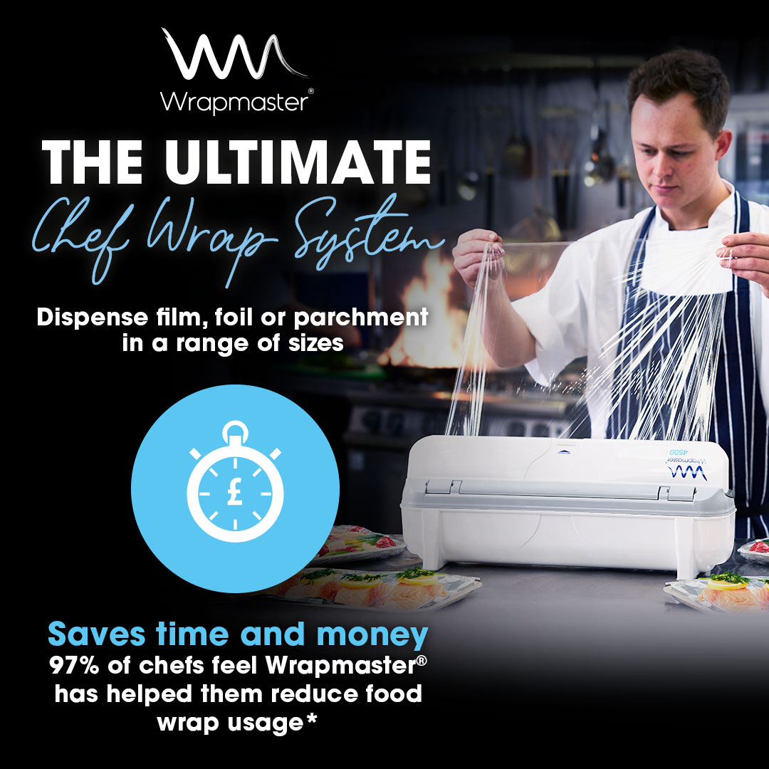 Wrapmasters Ultimate Chef Wrap System is based on nearly 40 years of development! If you've ever spent wrestling with wrap, isn’t it time you switched to Wrapmaster?

To learn more visit the stand on the 17th May at our Trade Show:
ow.ly/a9jW50NLtLx