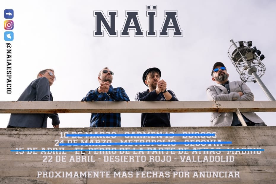 naiaespacio's tweet photo. Último bolo de salas este sábado a  las 20:45 en el Desierto Rojo de Valladolid
Entradas a 8€ en @wegowES 
https://t.co/Da59TJHAia https://t.co/z2rRZjBJdc