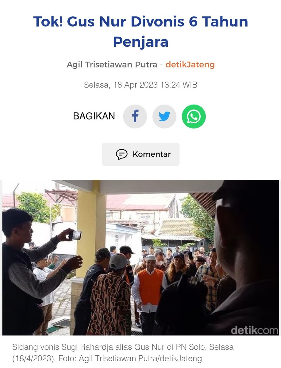 Ini kezaliman tingkat dewa
Sungguh mereka tiada takut azab, saya seorang Kyai Besar dikreminalisasi seperti ini
Saya percaya kalian dalam hati tidak rela wahai saudaraku
Saya akan melawan sampai tingkat MMA, kalau perlu saya akan mengadukan nasib saya ke PBB
Dancuk Matane Picek!