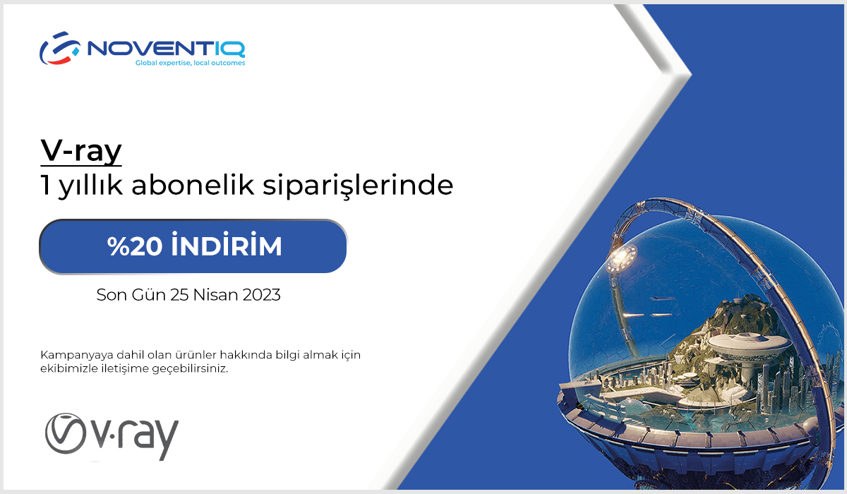 ✅ V-ray Aboneliklerinde %20 indirim fırsatı

🌟 25 Nisan 2023 tarihine kadar geçerli kampanya hakkında
Detaylı bilgi için hemen tıklayın 👉 lnkd.in/dmQV3S9S

#Noventiq #NoventiqTürkiye #FromSoftlineToNoventiq #vray #vrayrender #vrayworld #vraysketchup #kampanya #indirim