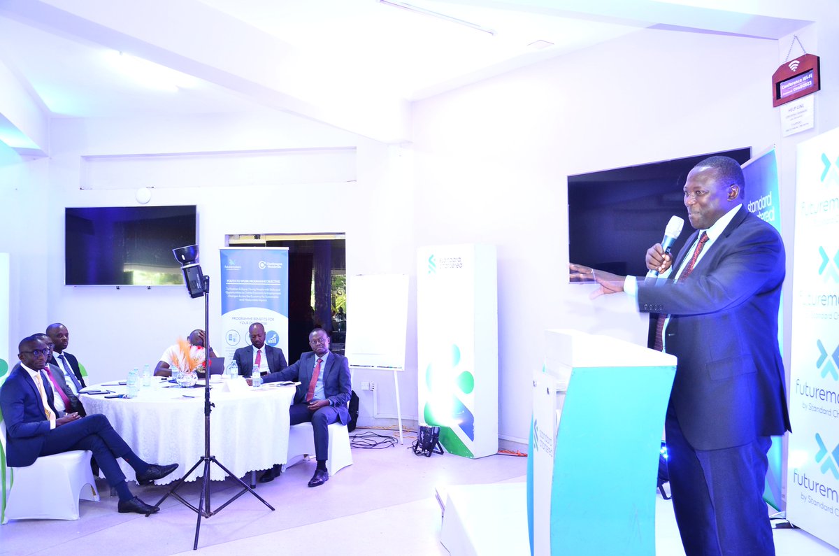 StanChartUGA's tweet photo. I also commend @Challenges_UG and the SMEs for effectively running this programme for the past three cohorts and transforming lives." ~ Dr. Joshua Mutambi, Commissioner for MSMEs @mtic_uganda, Government of Uganda #YouthToWorkUg #SCFutureMakers #HereForGood https://t.co/68iRlxzARU