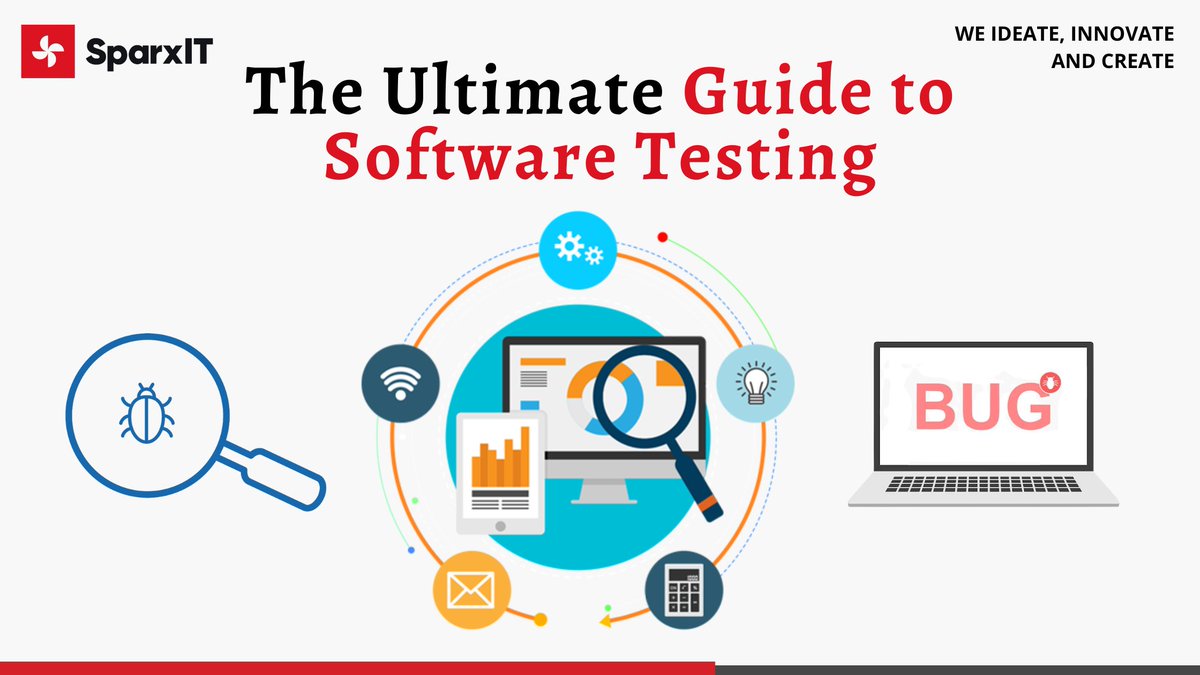TeamSparxIT's tweet image. Eliminate the bugs and elevate your software game with the ultimate guide to software testing services!
From functional testing to security checks, we've got you covered.
Let's ensure your software is flawless! 👨‍💻👩‍💻

#SoftwareTesting #TechieTips

bit.ly/415CkO0