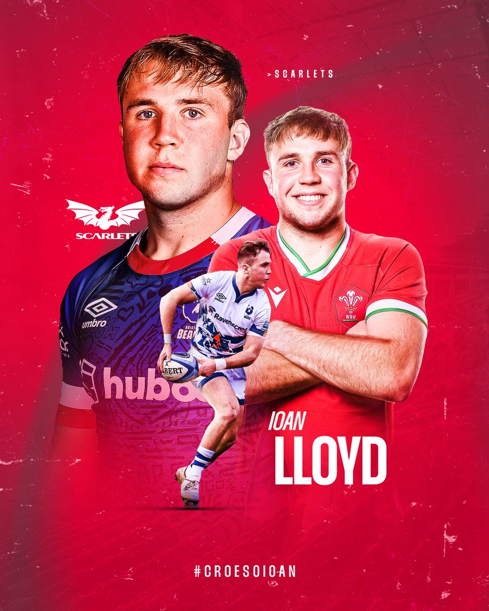 ✍️ CROESO IOAN LLOYD!!

Looking forward to welcoming Ioan to Parc y Scarlets for next season

Ioan Lloyd i ymuno â’r Scarlets tymor nesaf

🔗 bit.ly/43ANgoF

#YmaOHyd