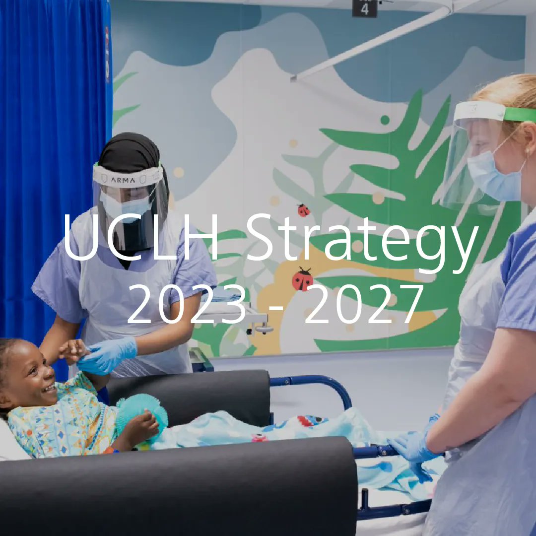 Today we are proud to launch the new UCLH strategy. Our five-year strategy focuses on improving our services to patients, supporting and developing our staff, continuing our excellent work in research and education, and ensuring financial sustainability: buff.ly/3MOwQTF