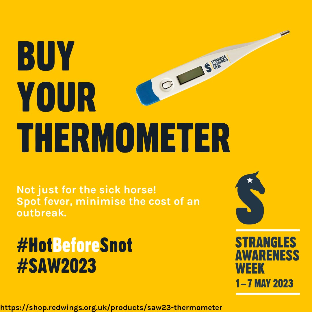 StranglesWeek's tweet image. Are you #TempCheckChallenge ready?! #SAW2023

Head to the Redwings shop (shop.redwings.org.uk/products/saw23…) to get hold of a SAW2023 thermometer for just £5 with free P&amp;amp;P. 🌡️🌡️

Get ready to take temperatures daily between 1st and 7th May, and input them into the free online temp checker.