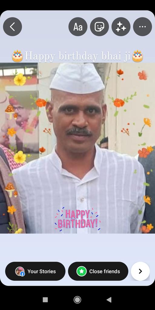 radha_maida's tweet photo. @ThakurShamasher आप जियो अनलिमिटेड शेरों के शेर भाई जी, हमेशा खुश रहो मुस्कुराते रहो 🎂🎂🎂😍😍 https://t.co/1ULqWVFi2S