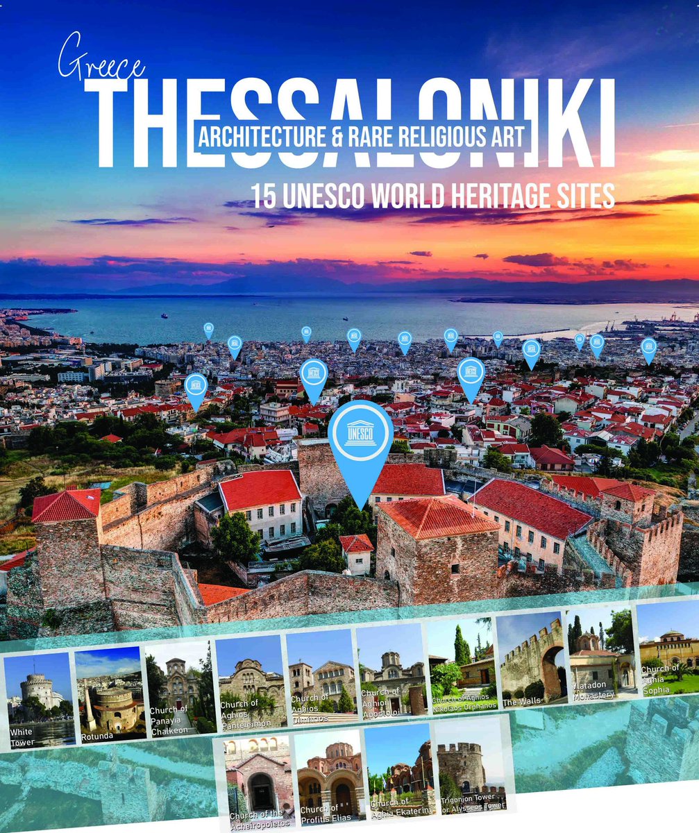 mythessaloniki's tweet photo. A day dedicated to celebrating the heritage that needs to be preserved. Happy International Day of Monuments and Sites!

#VisitThessaloniki https://t.co/wUSadJVWES